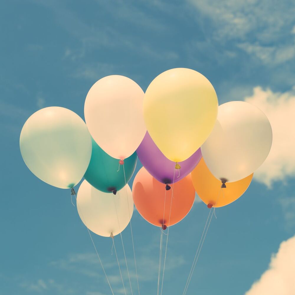 Uchwyt na balony urodzinowe